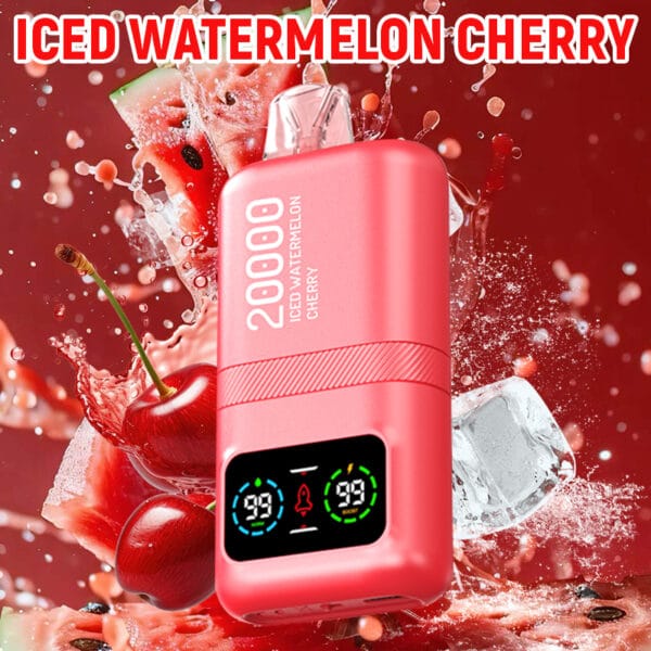 DTL Vape Disposable Vape Puffs Vapmind Vape Shop Lung Vapor Vape Big Smoke Electronic Cigarette Vape Pens Portable Vaporizers Vape ShopsIced Watermelon Cherry